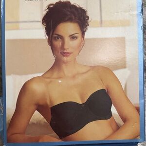 Ballet Celebration Elegant Black Strapless Bra 38E